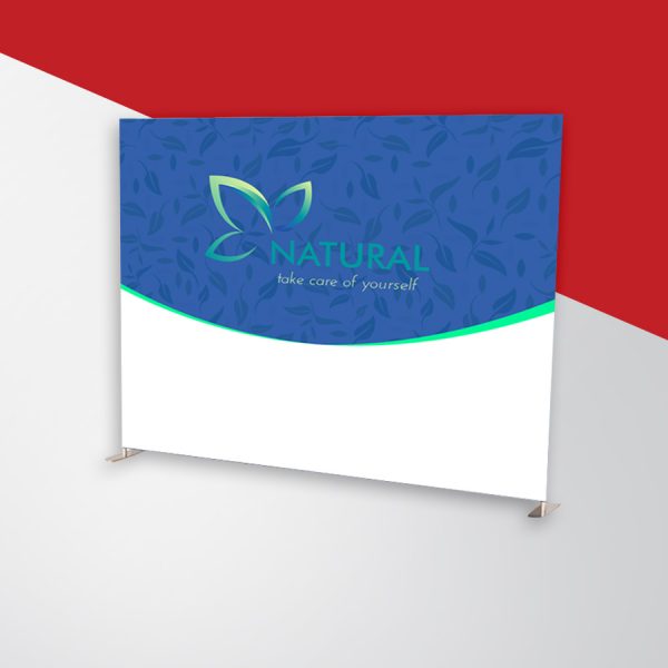 Fabric Tension Wall (8ft, 10ft, 20ft Straight)