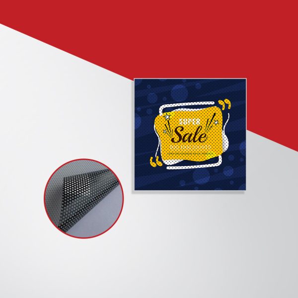 Micro Hole One Way Vision Sticker