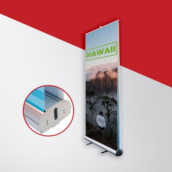 Outdoor Double Sided Pull Up Banners