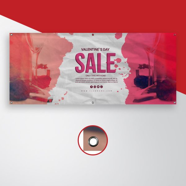Single Side Out Door Vinyl Banner
