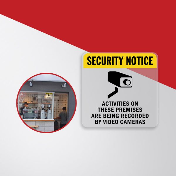 Transparent Sticker Front Adhesive